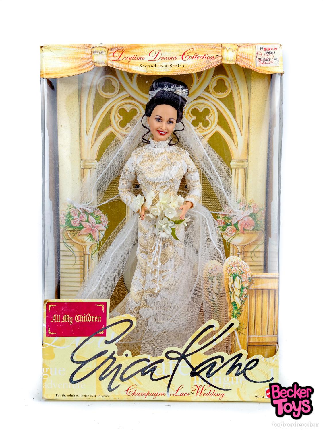 Barbie y Ken: Erica Kane Champagne Lace Wedding de 1999 - Mattel