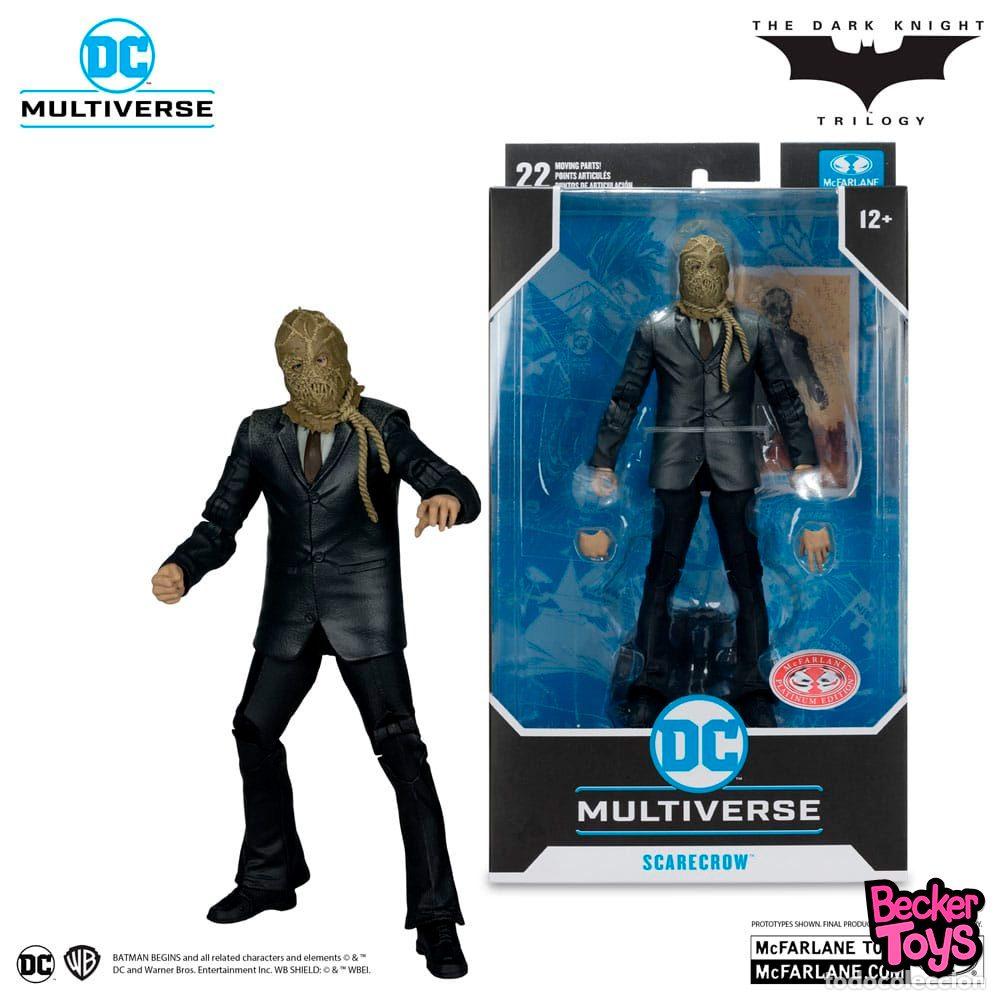 Barbie y Ken: Batman Begins DC Multiverse Scarecrow - McFarlane Toys