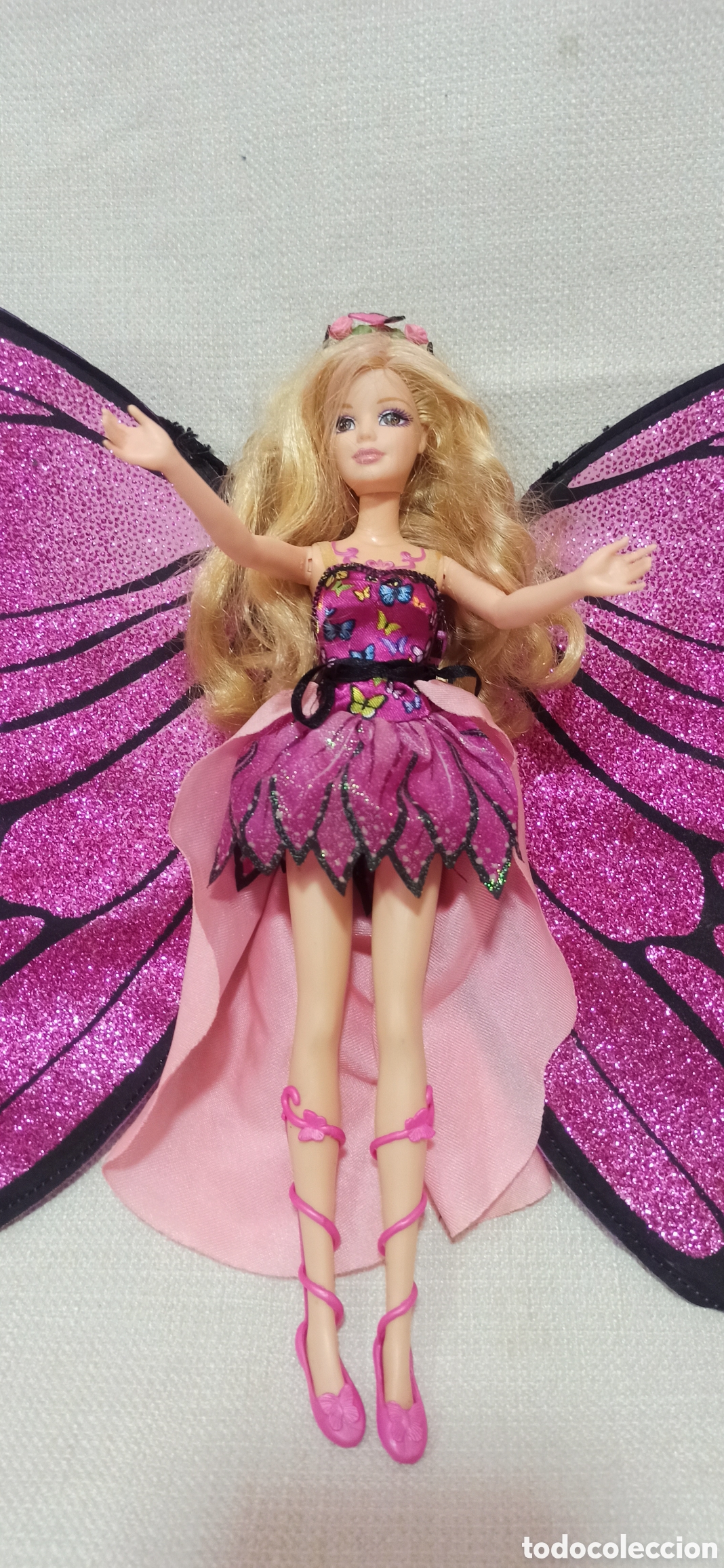 Barbie y Ken: Barbie Mariposa Mattel 2007 - Foto 2