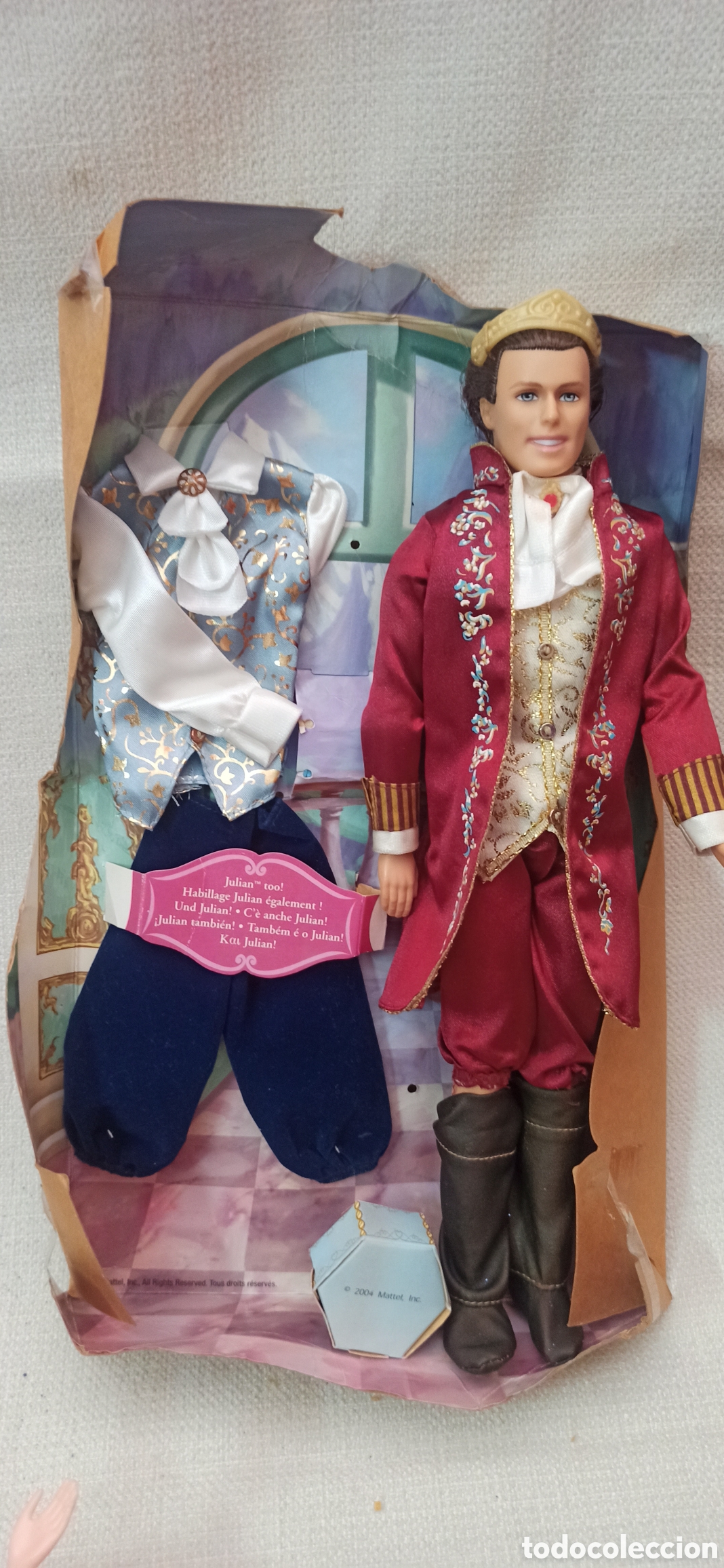 Barbie y Ken: Ken Rey Dominik. Mattel2004