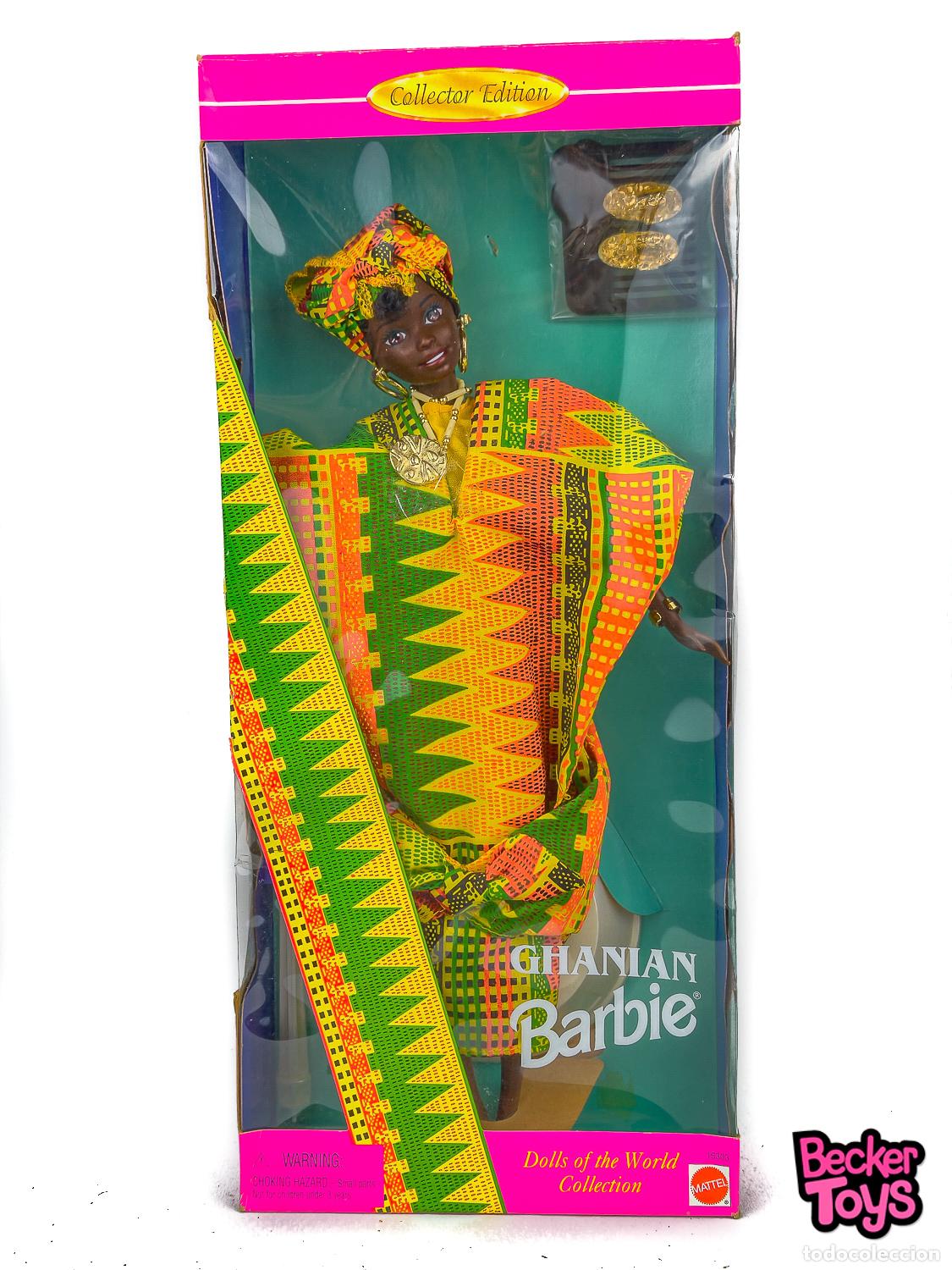 Barbie et Ken: Barbie Ghanian de 1996 - Mattel