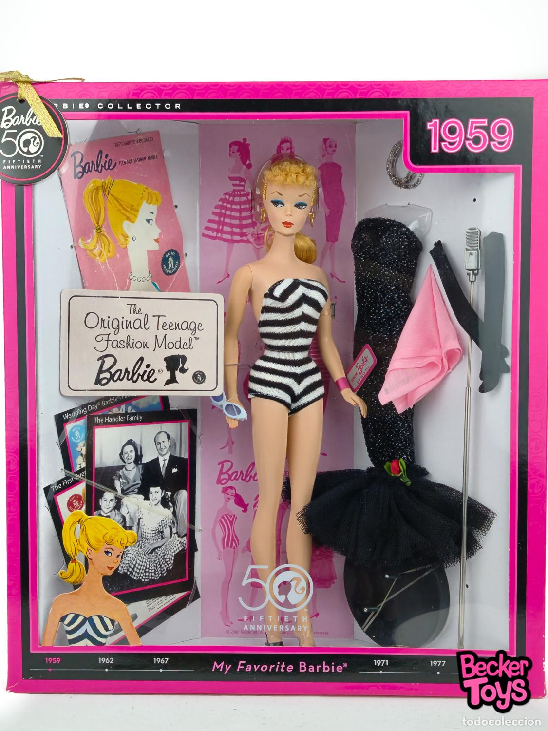 Barbie y Ken: Barbie My Favorite 1959 de 2008 - Mattel
