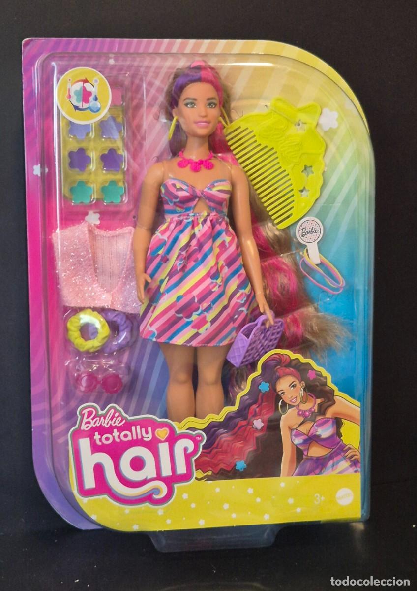 Barbie y Ken: MU&Ntilde;ECA BARBIE TOTALLY HAIR MATTEL, NUEVA EN CAJA ORIGINAL