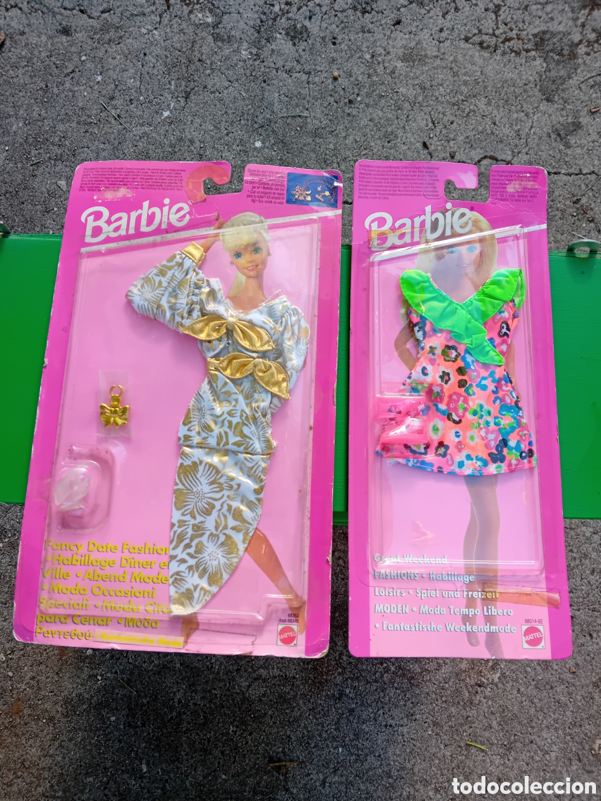 Barbie e Ken: Dos blister Barbie Mattel .1992