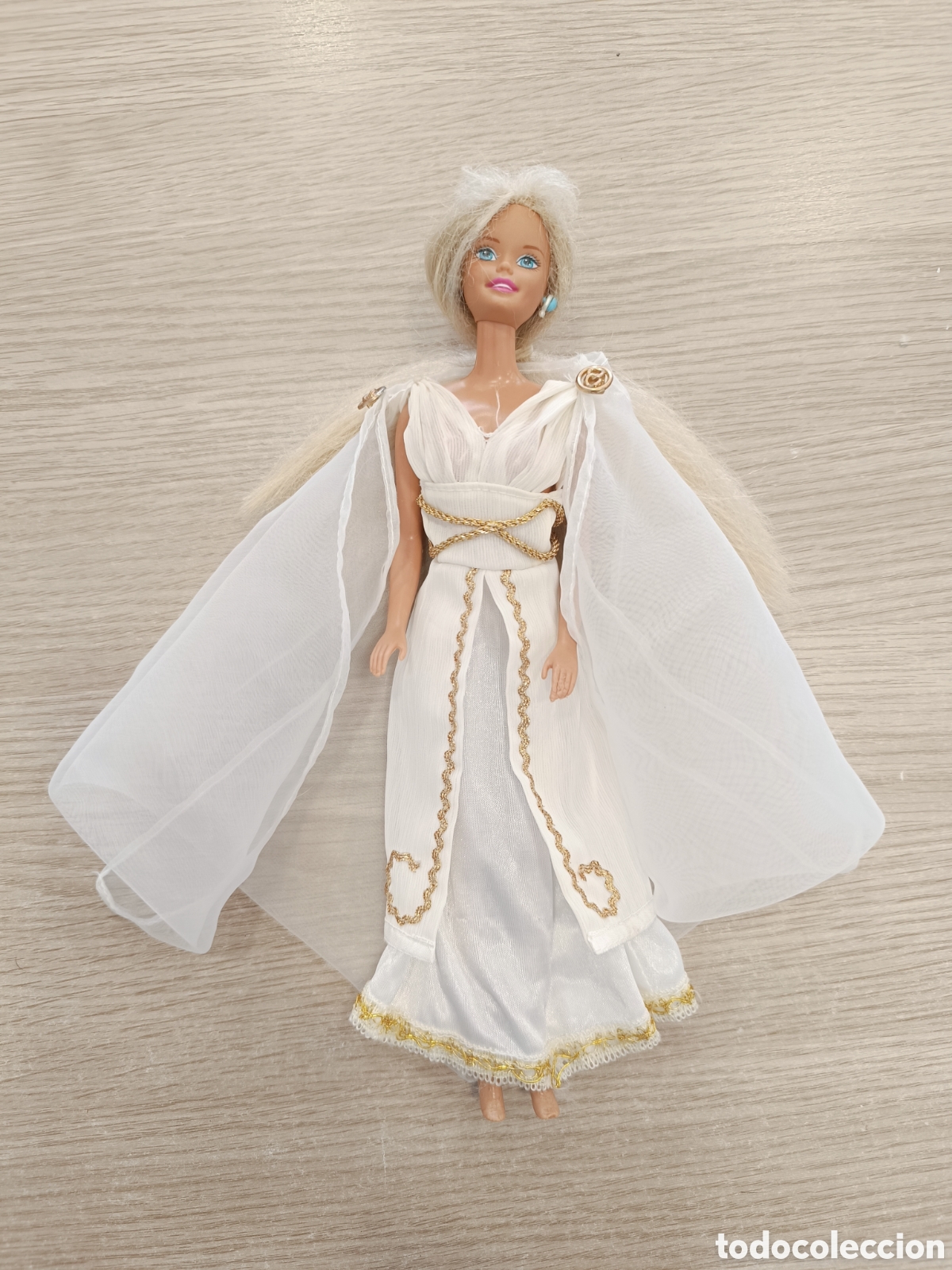 Barbie y Ken: Mu&ntilde;eca Barbie vestido antigua grecia