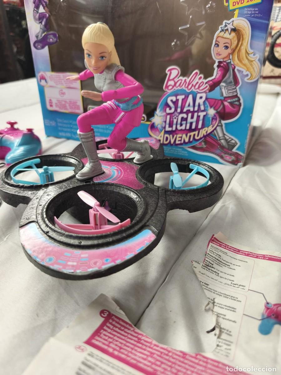 Barbie y Ken: Barbie Star Light Adventure Flying RC Hoverboard, Mattel. Caja original
