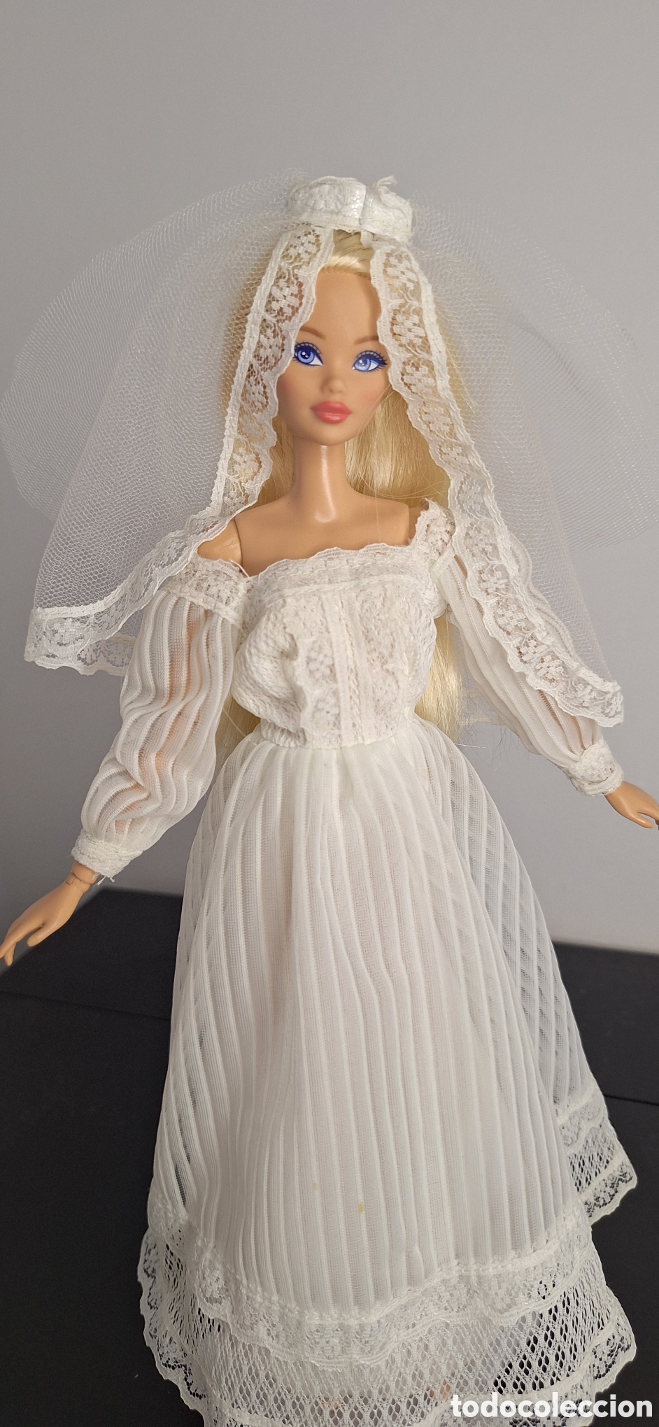 Barbie y Ken: vestido Barbie novia a&ntilde;os 80