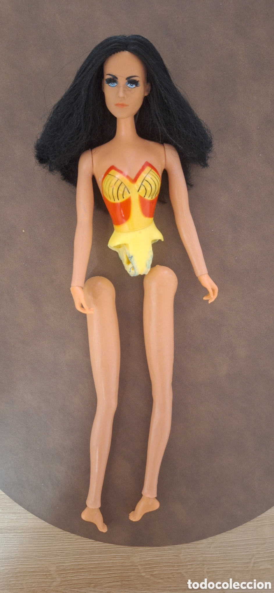 Barbie y Ken: mu&ntilde;eca wonder woman de mego 1975