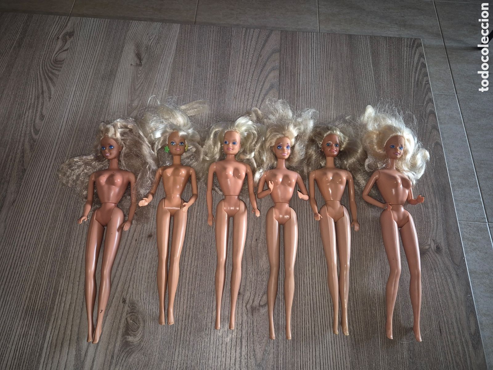 Barbie y Ken: 5 BARBIE C MATTEL INC 1966 SPAIN Y 1 HASBRO 1988