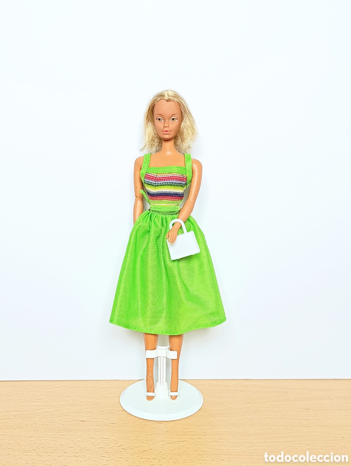 Barbie y Ken: Mu&ntilde;eca vintage Barbie clone super linna - Foto 2