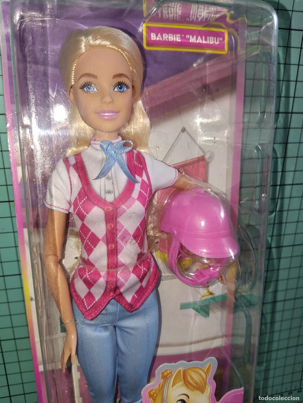 Barbie y Ken: mu&ntilde;eca Barbie Malibu jinete The Great Horse Chase