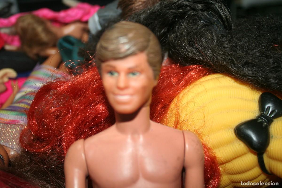 Barbie y Ken: mu&ntilde;eco ken antiguo de barbie