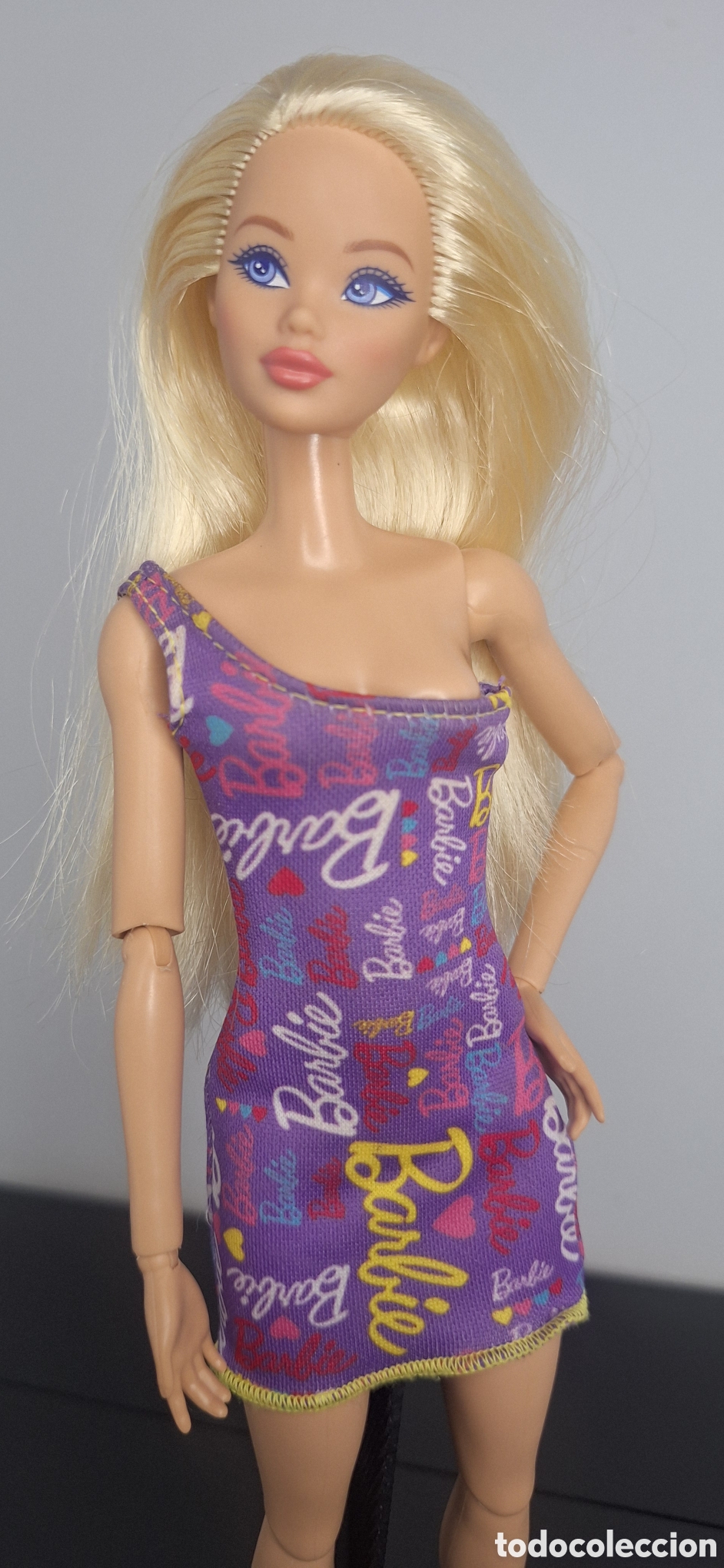 Barbie y Ken: vestido basico letter print - Foto 1