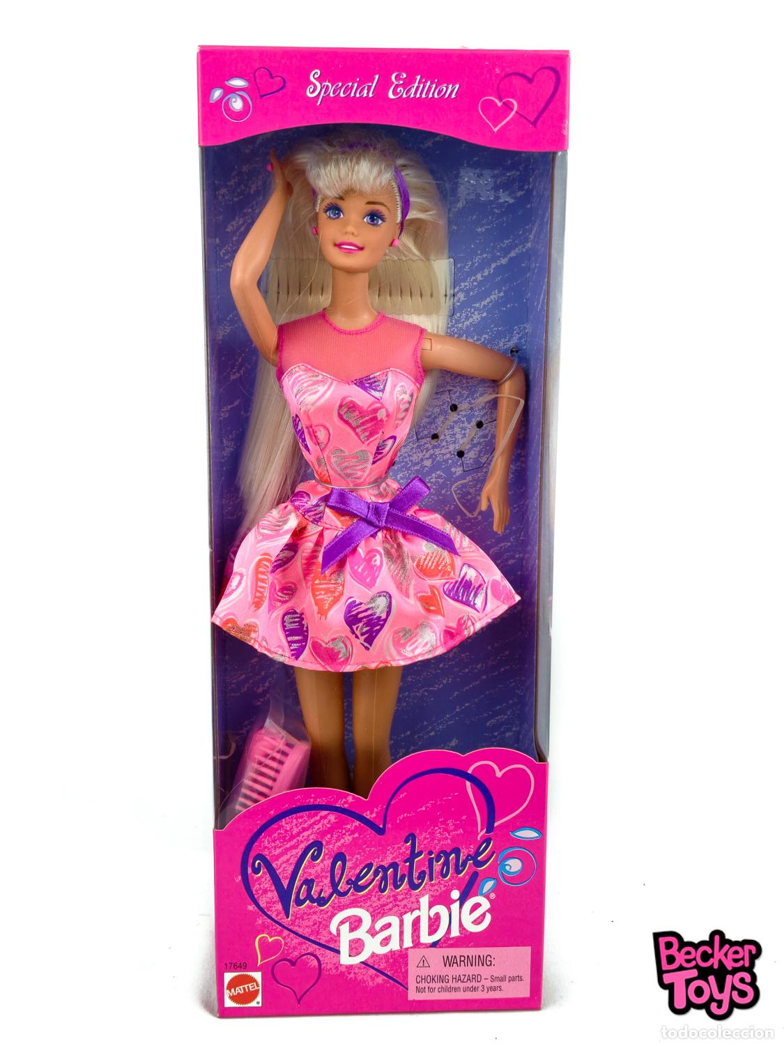 Barbie y Ken: Barbie Valentine de 1997 - Mattel