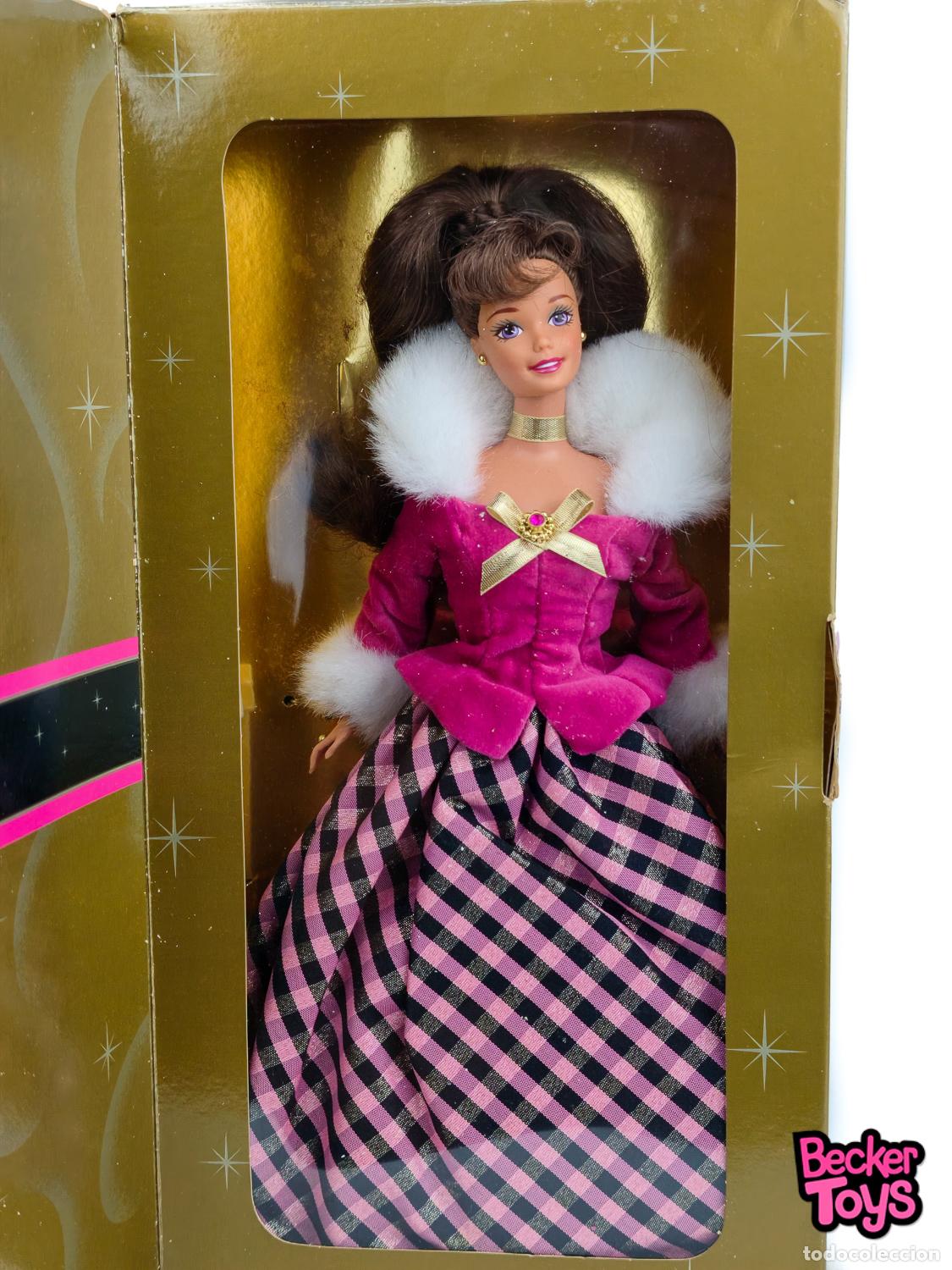 Barbie y Ken: Barbie Winter Rhapsody Morena 1996 - Mattel