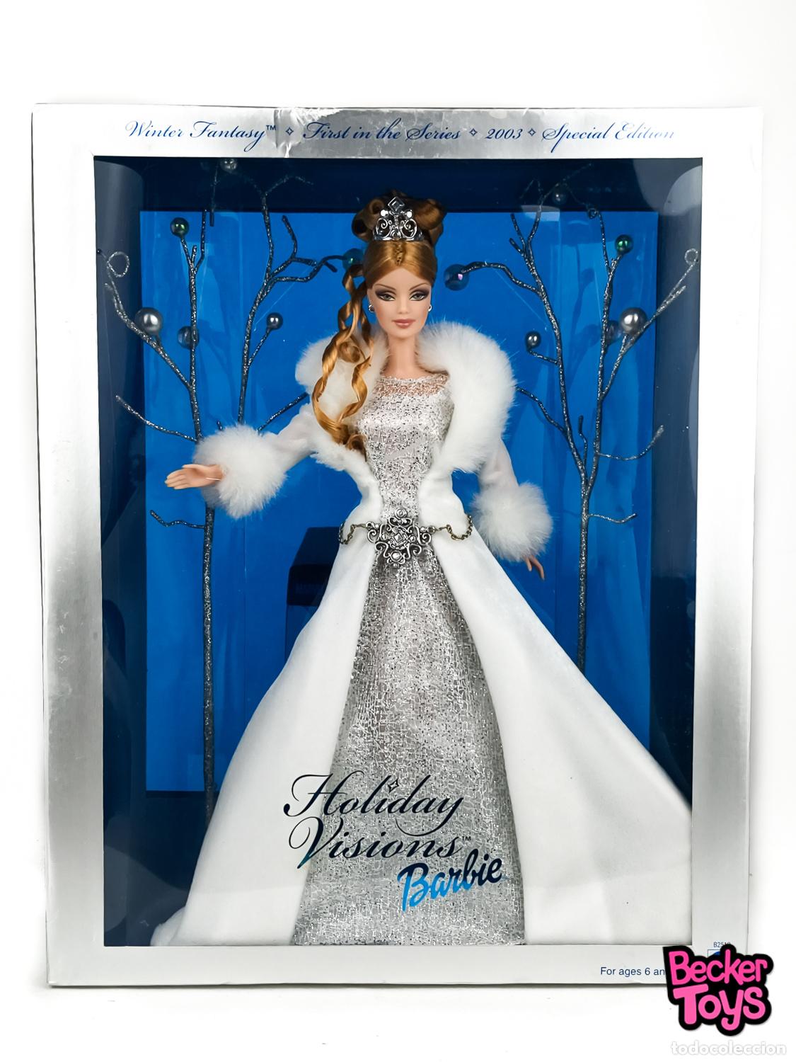 Barbie y Ken: Barbie Holiday Visions Winter Fantasy de 2003 - Mattel