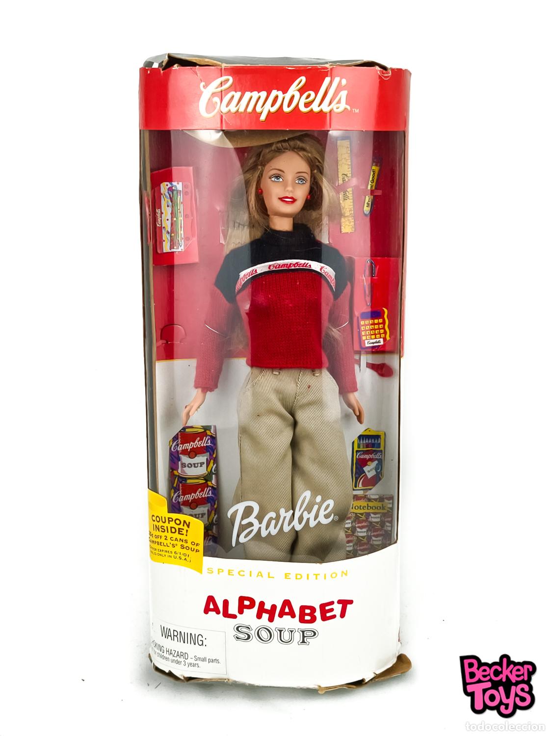 Barbie y Ken: Barbie Campbell's Alphabet Soup de 1999 - Mattel