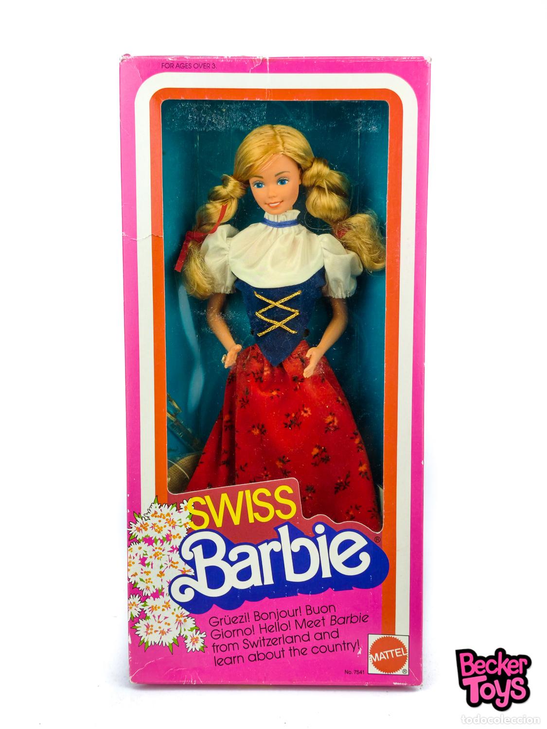 Barbie y Ken: Barbie Swiss de 1983 - Mattel
