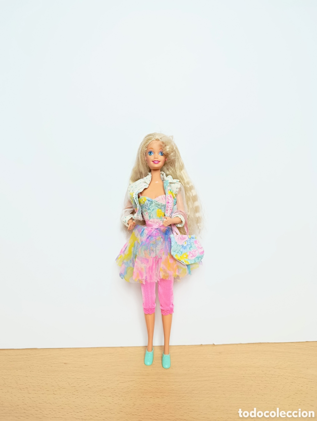 Barbie y Ken: Mu&ntilde;eca barbie teen talk turquesa