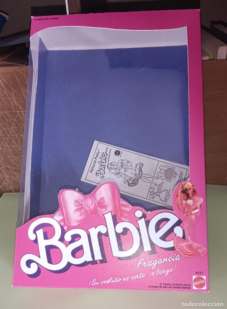Barbie y Ken: Barbie. R&eacute;plica caja Barbie Fragancia (Esp-1987)
