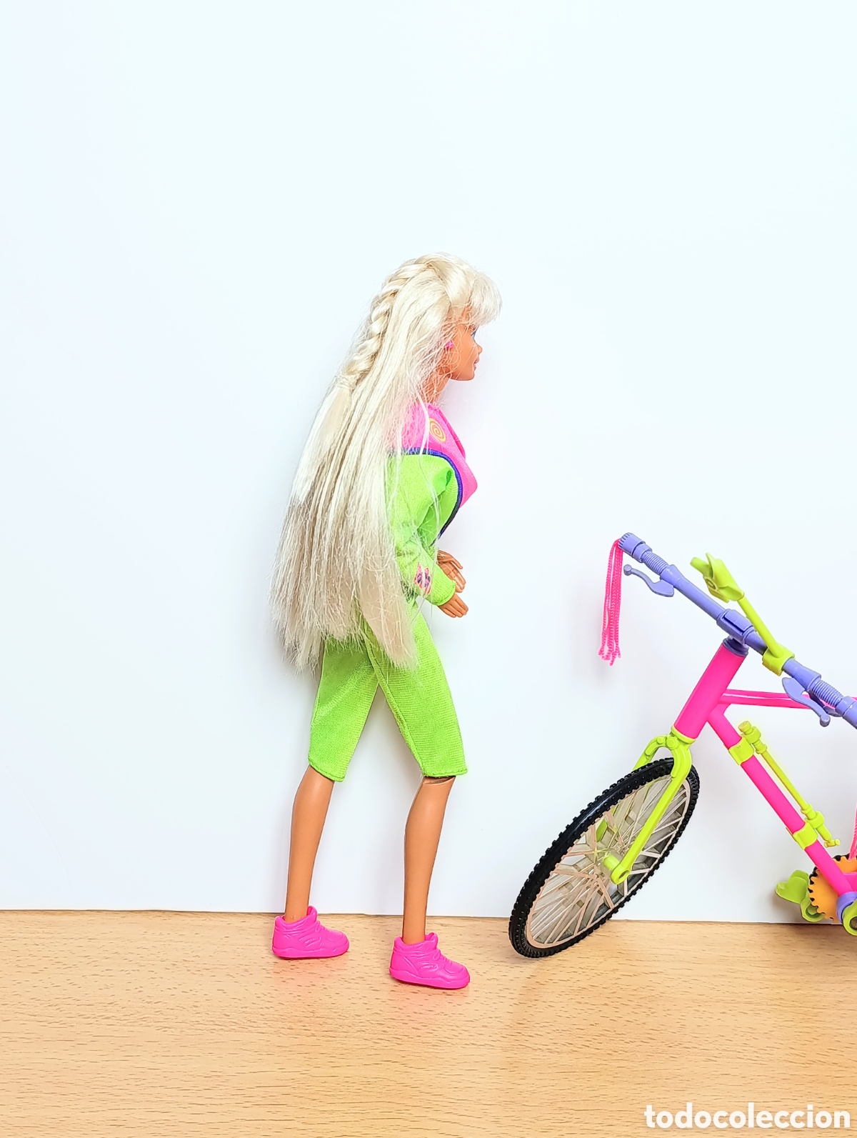 Barbie y Ken: Mu&ntilde;eca barbie bicyclin - Foto 5