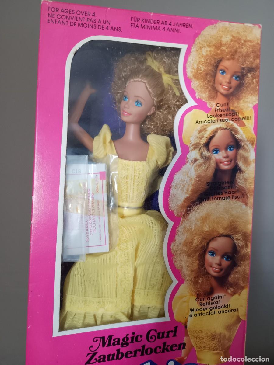 Barbie y Ken: Barbie Magic curl Rizos Nueva en caja - Foto 6