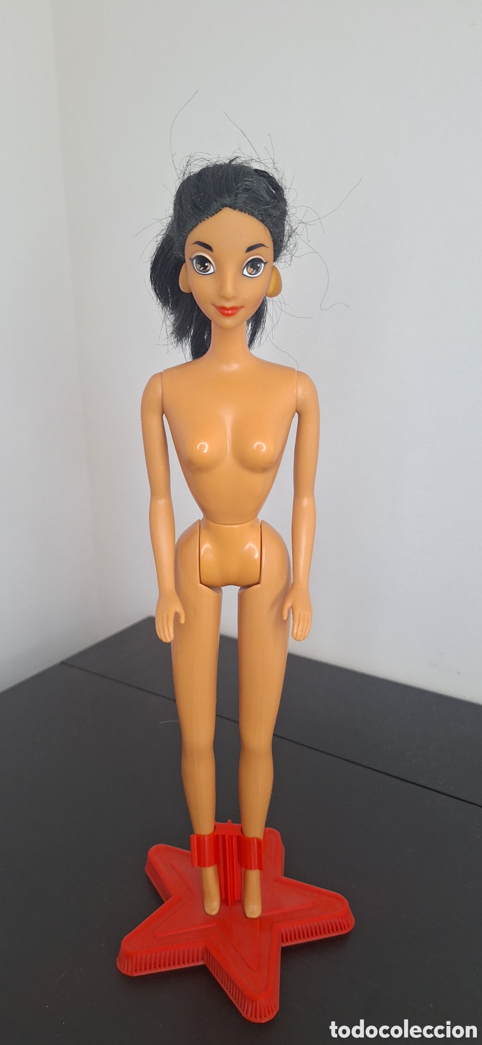 Barbie y Ken: barbie princesa Jasmine pelo cortado
