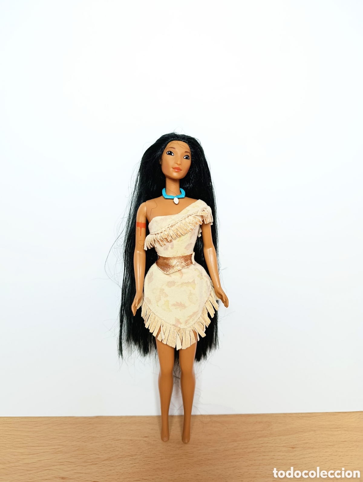 Barbie y Ken: Mu&ntilde;eca barbie pocahontas sun colors