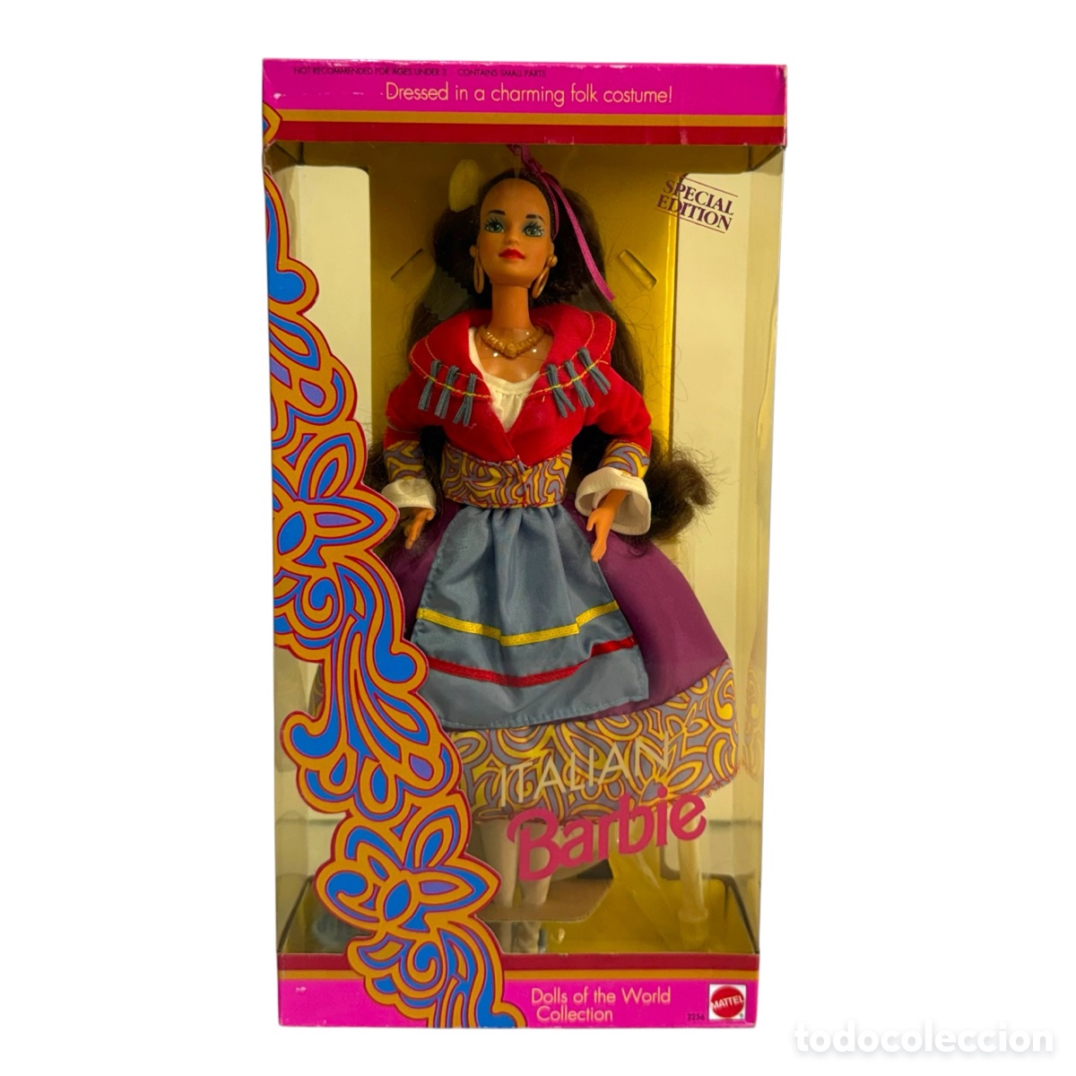 Barbie y Ken: Barbie Italiana de la colecci&oacute;n Dolls Of The World de 1992
