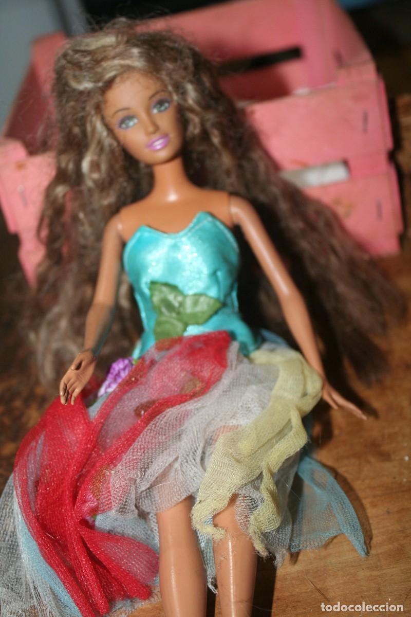 Barbie y Ken: mu&ntilde;eca barbie mulata 1998 - Foto 2