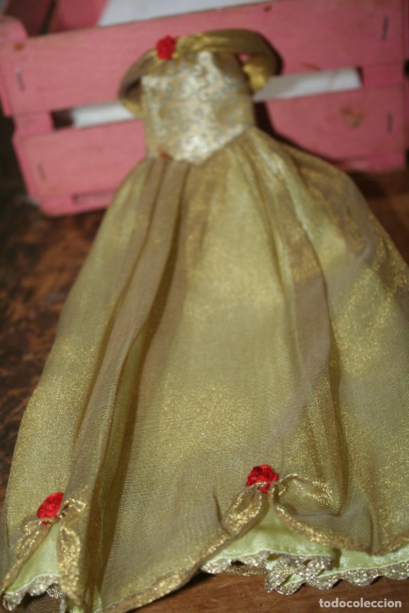 Barbie y Ken: mu&ntilde;eca barbie vestido bella
