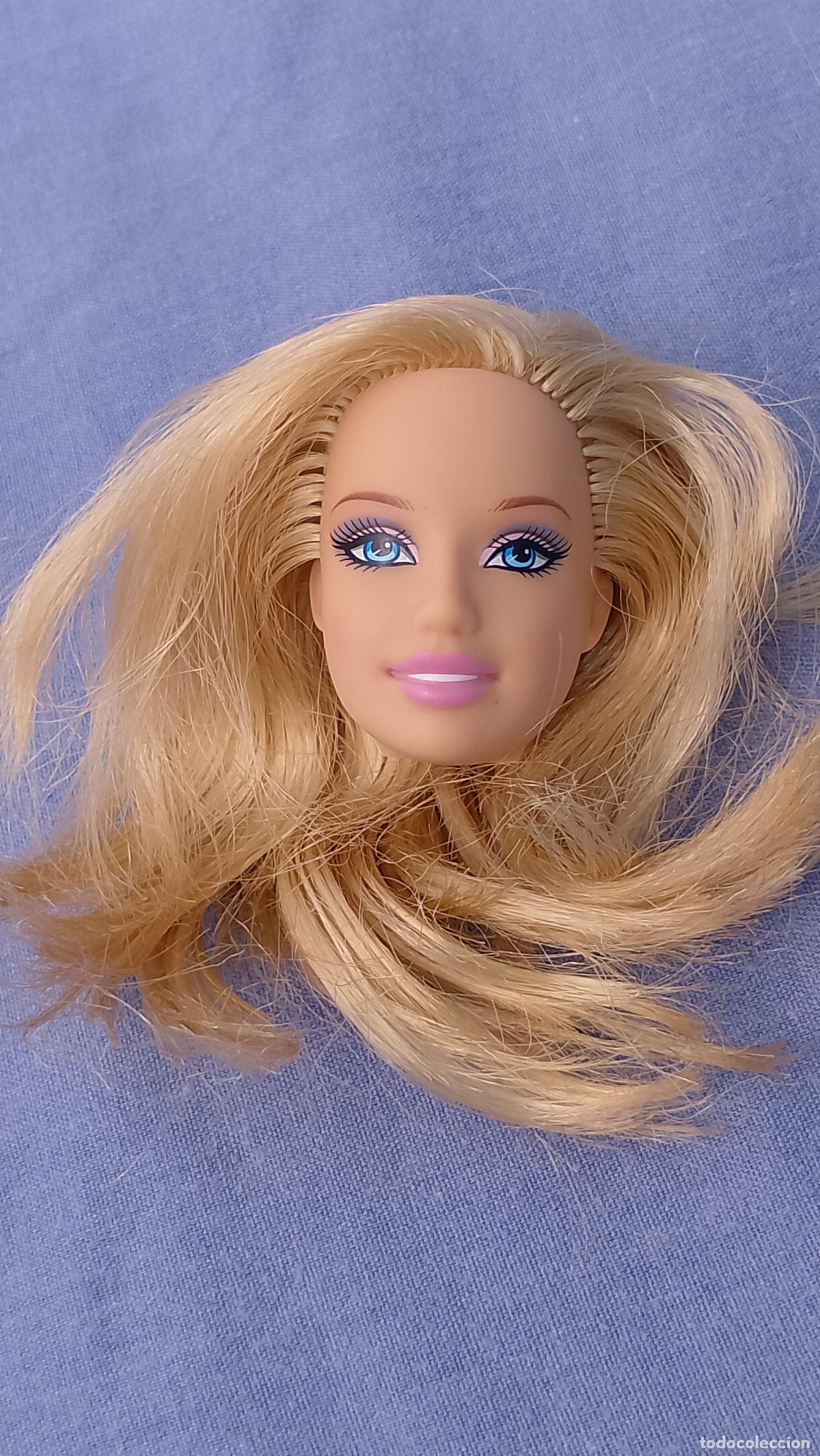 Barbie y Ken: Antigua cabeza de Barbie para repuestos, de Mattel