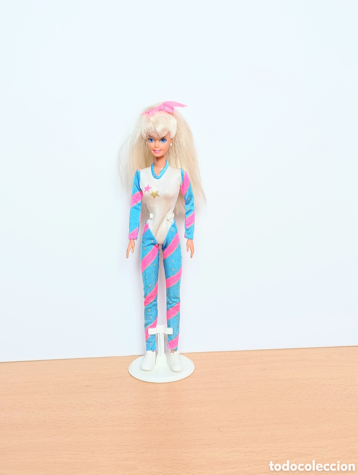 Barbie y Ken: Mu&ntilde;eca barbie super gymnast 1998