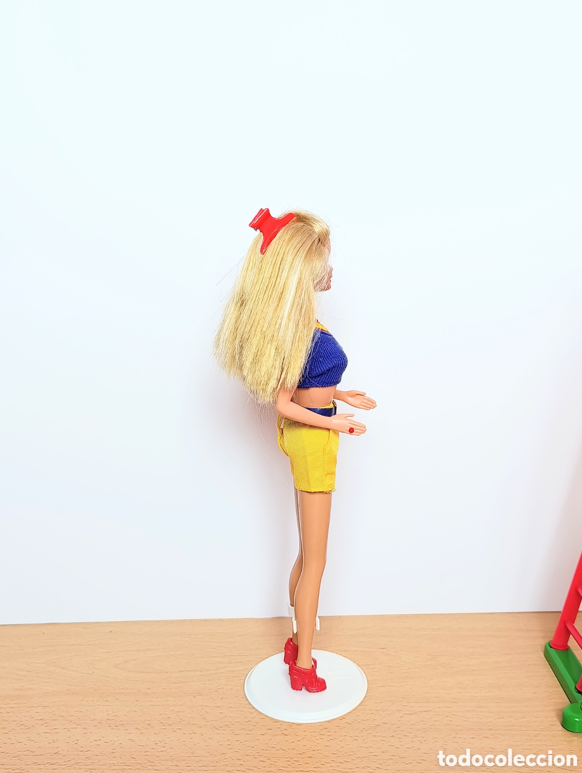 Barbie y Ken: Mu&ntilde;eca barbie giggles n swing - Foto 4