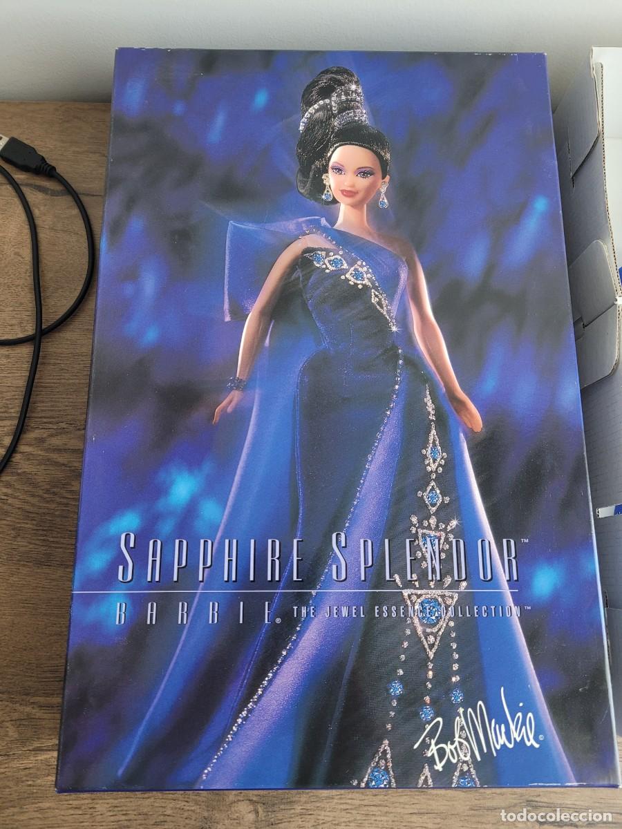 Barbie y Ken: Mattel Bob Mackie Sapphire Splendor Barbie &ndash; The Jewel Essence Collection (1996)