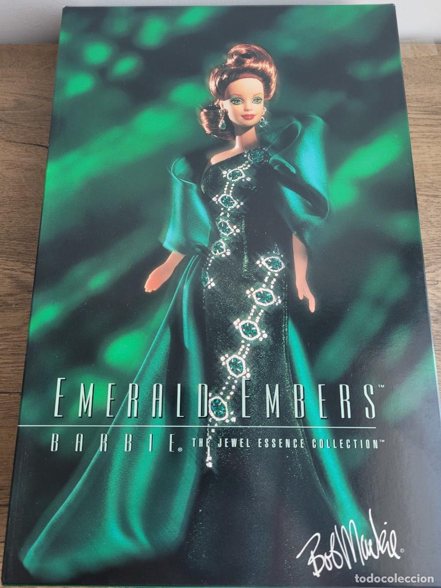 Barbie y Ken: Mattel Bob Mackie Emerald Embers Barbie &ndash; The Jewel Essence Collection (1996)