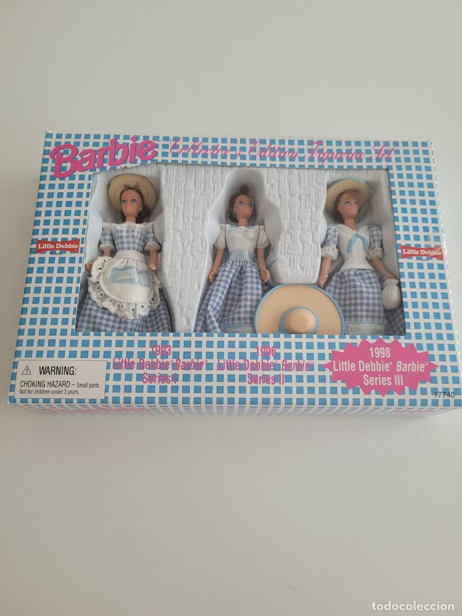 Barbie y Ken: Mattel Barbie Little Debbie Collector's Edition Figurine Set &ndash; Series I, II & III NRFB (1997)