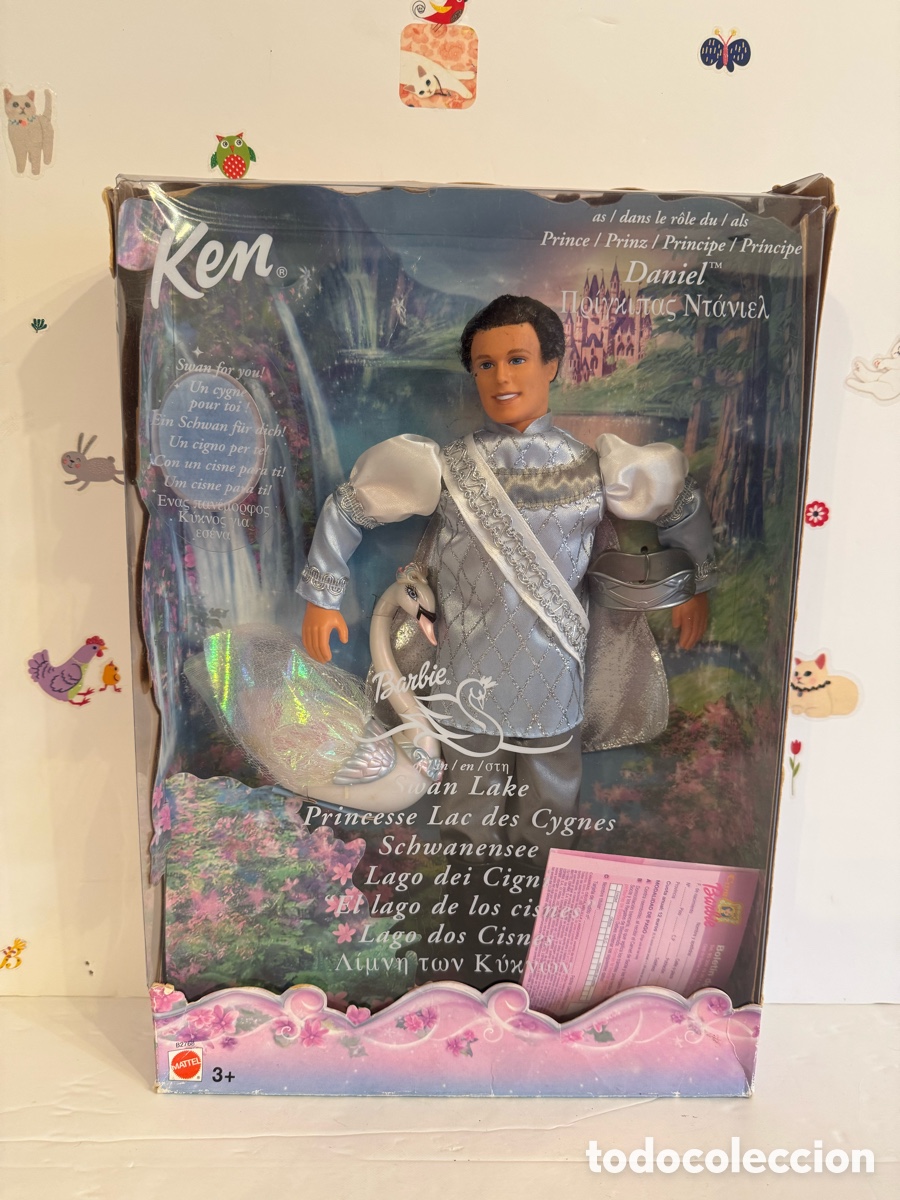 Barbie y Ken: Ken Pr&iacute;ncipe Daniel Lago de los Cisnes Barbie
