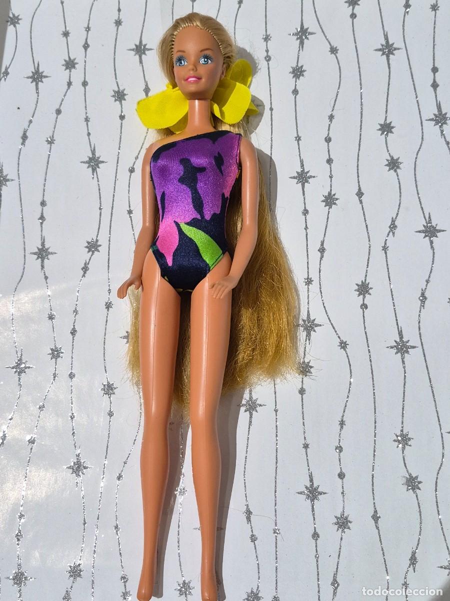Barbie y Ken: Mu&ntilde;eca barbie tropical 1985