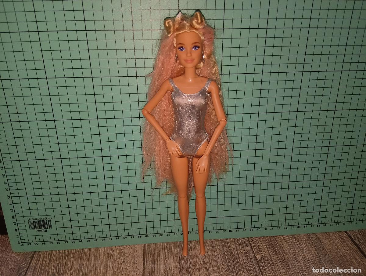 Barbie y Ken: mu&ntilde;eca Barbie Extra articulada - Foto 8