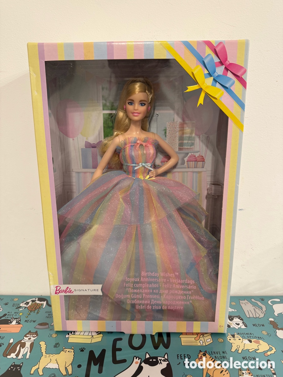 Barbie y Ken: Barbie signature birthday wishes doll new nrfb