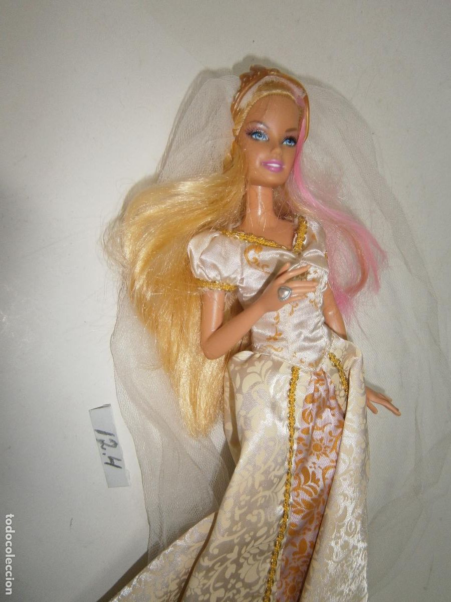 Barbie y Ken: MU&Ntilde;ECA BARBIE BODA REAL CENICIENTA - Foto 2