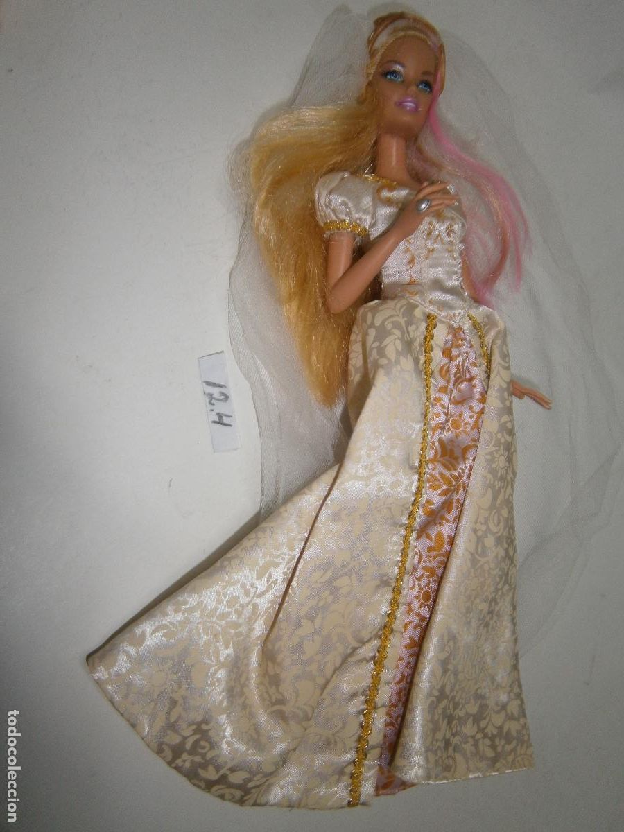 Barbie y Ken: MU&Ntilde;ECA BARBIE BODA REAL CENICIENTA