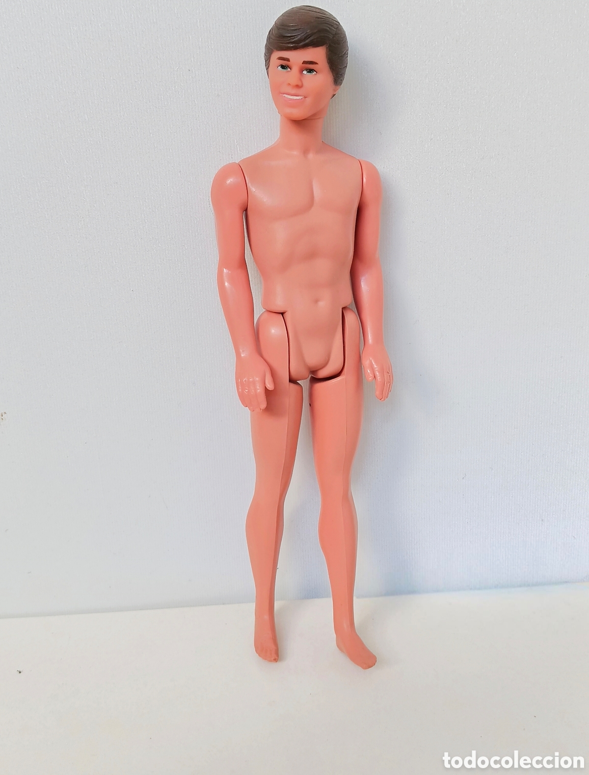 Barbie y Ken: Ken Noche y D&iacute;a 1985 Spain defectuoso, pelo casta&ntilde;o vintage a&ntilde;os 80 Barbie