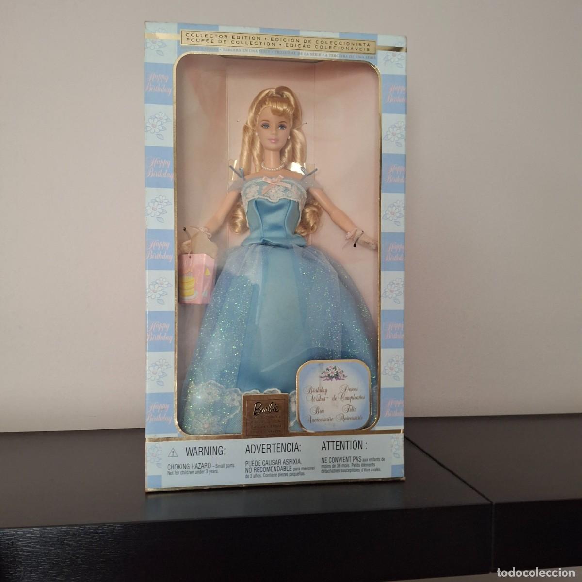 Barbie y Ken: BARBIE DESEOS DE CUMPLEA&Ntilde;OS EDICION 2000 - NUEVA EN CAJA ORIGINAL MU&Ntilde;ECA