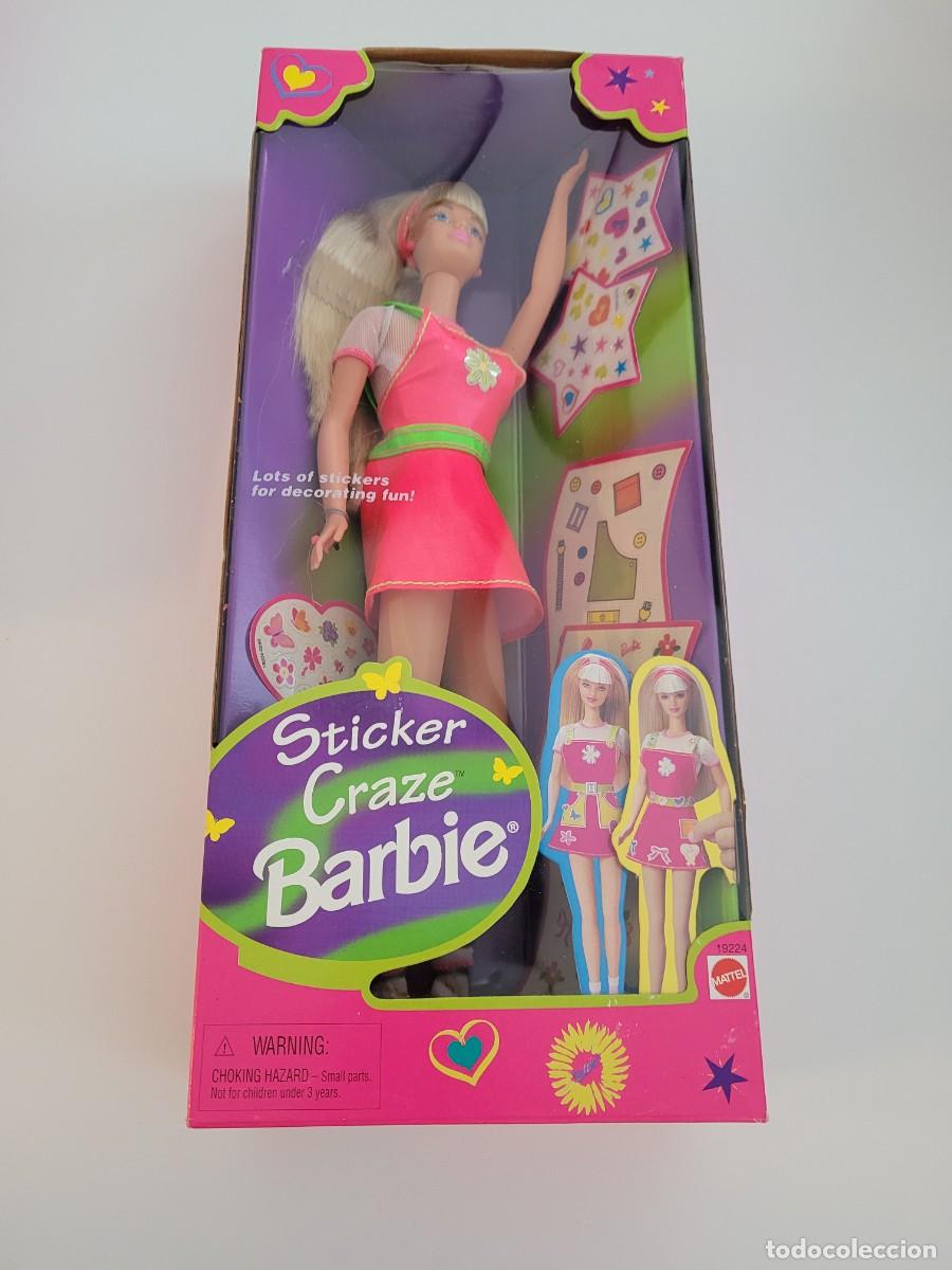 Barbie y Ken: Mattel Sticker Craze Barbie (1997)