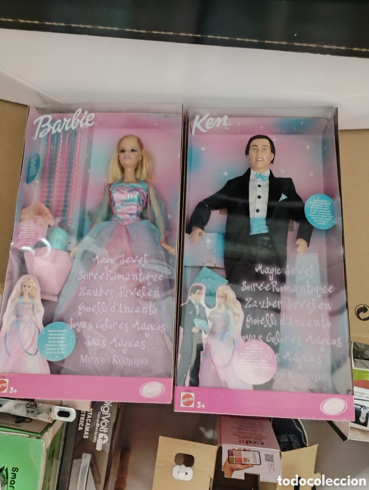 Barbie y Ken: &diams;Lote Barbie y Ken Magic Jewel (Mattel, &copy;2001) &ndash; &iexcl;Nuevos en Caja NRFB!