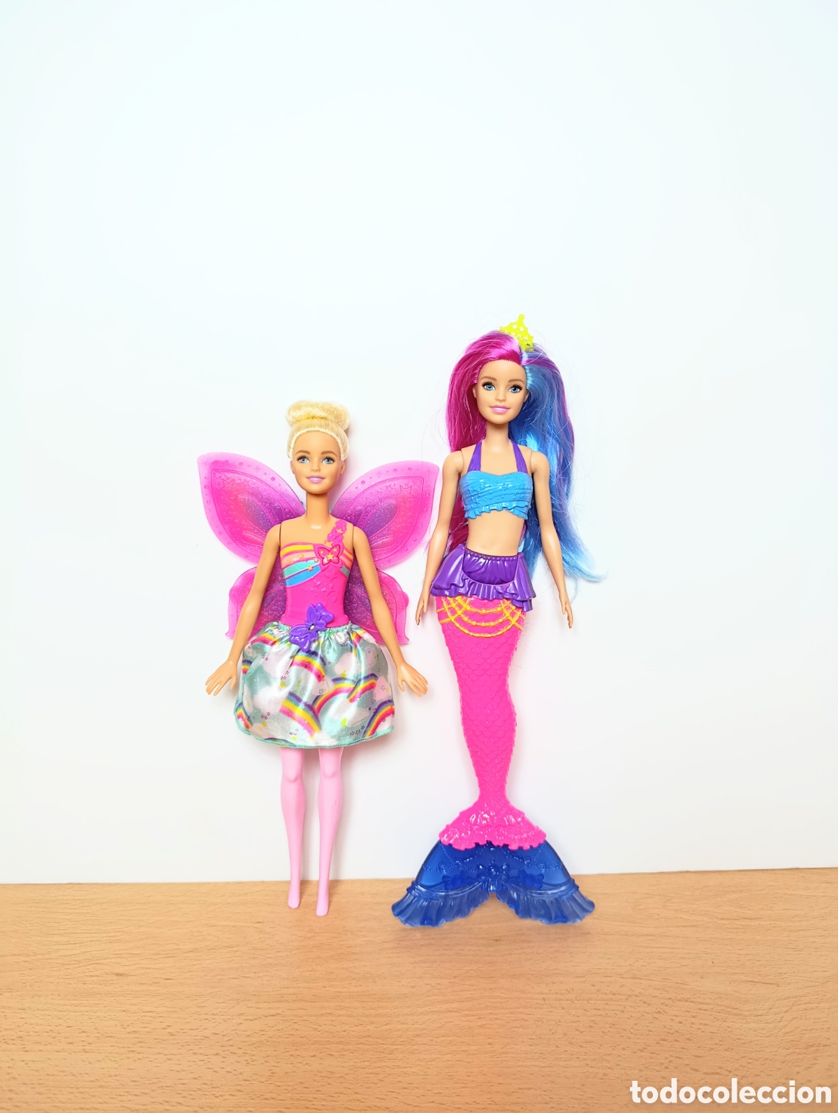 Barbie y Ken: Lote barbie sirena y mariposa