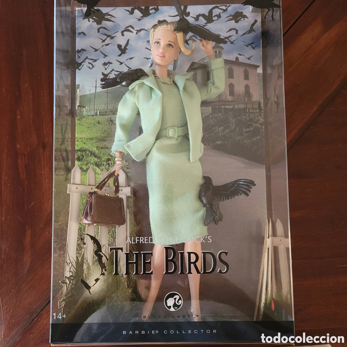 Barbie y Ken: Barbie &rdquo;The Birds&rdquo; (Los P&aacute;jaros) de Alfred Hitchcock - Black Label 2008 (Mattel L9633)