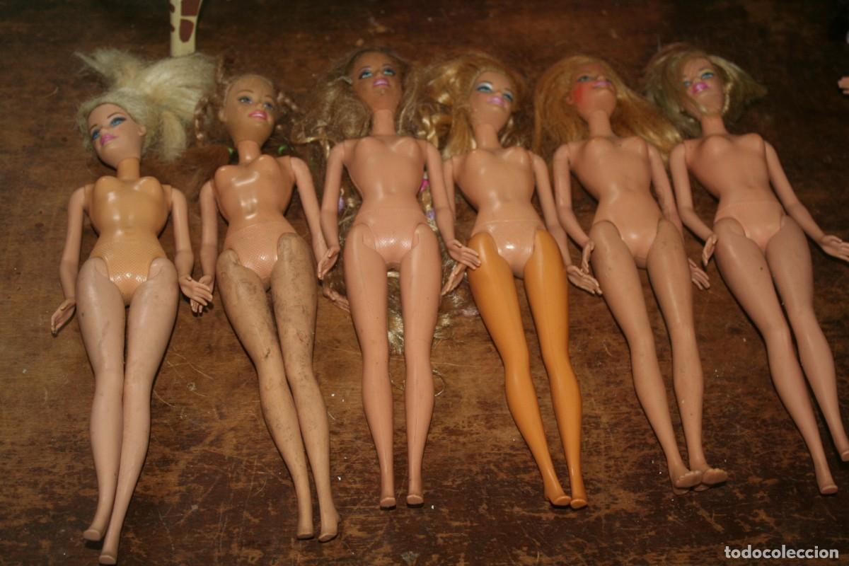 Barbie y Ken: lote de mu&ntilde;ecas barbie 6 mu&ntilde;ecas